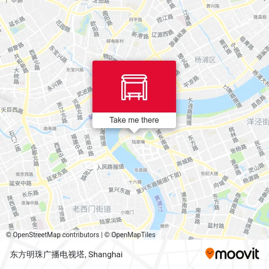 东方明珠广播电视塔 map