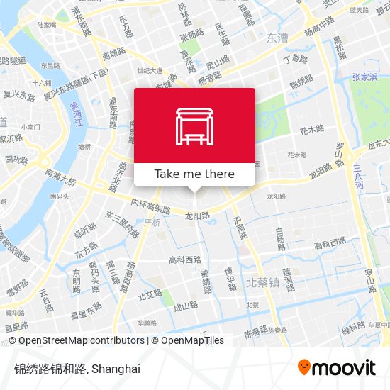 锦绣路锦和路 map