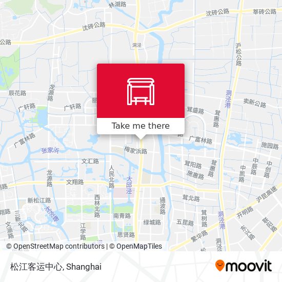 松江客运中心 map