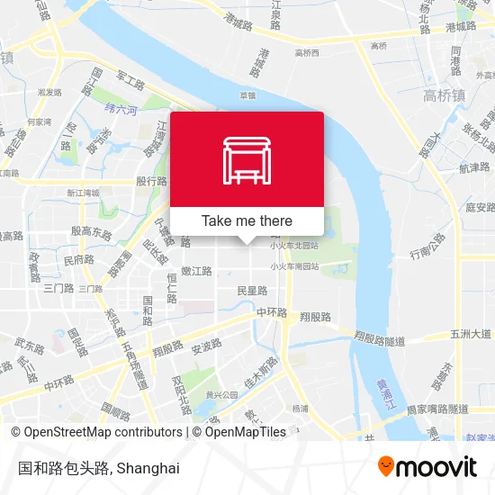 国和路包头路 map