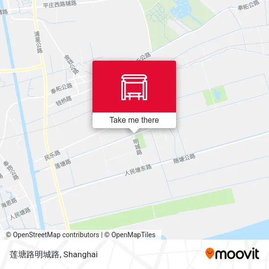 莲塘路明城路 map