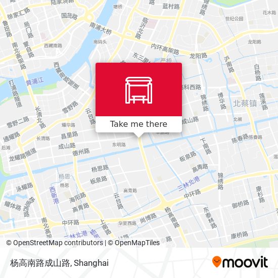 杨高南路成山路 map