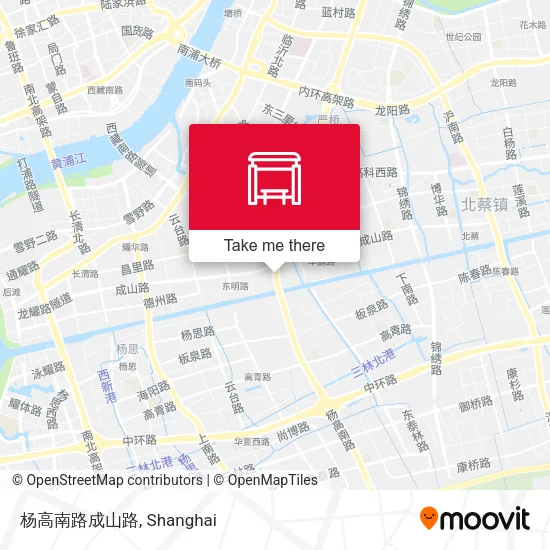 杨高南路成山路 map