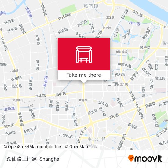 逸仙路三门路 map