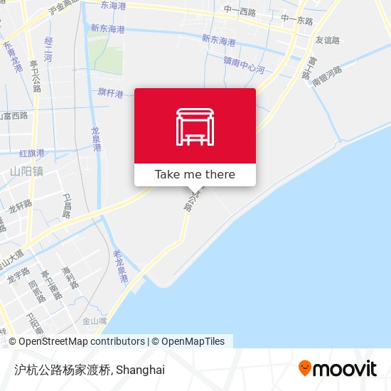 沪杭公路杨家渡桥 map