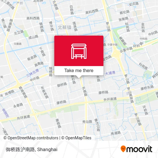 御桥路沪南路 map