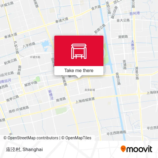 庙泾村 map