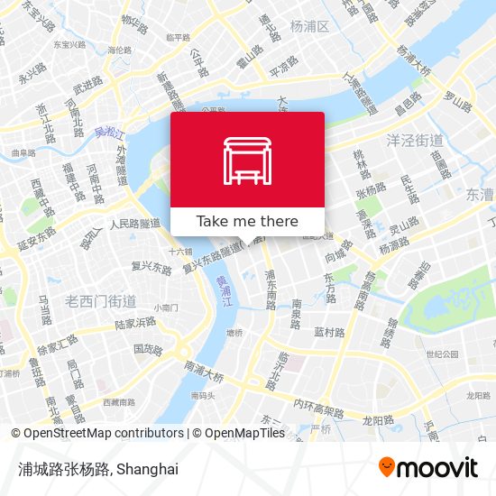 浦城路张杨路 map