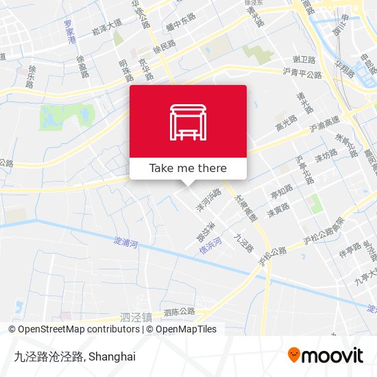 九泾路沧泾路 map
