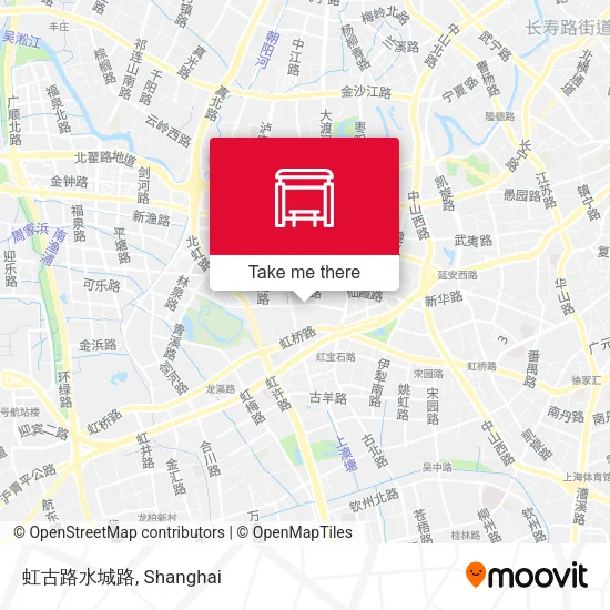 虹古路水城路 map