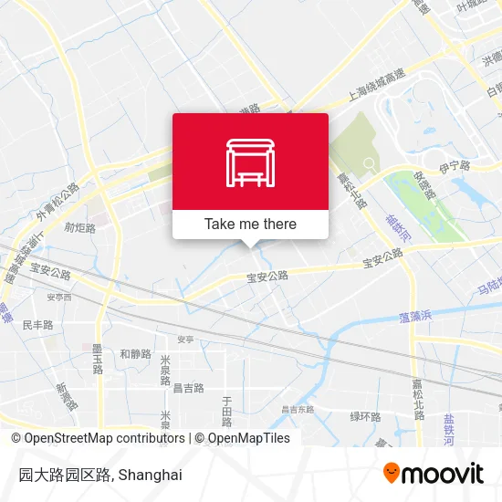 园大路园区路 map