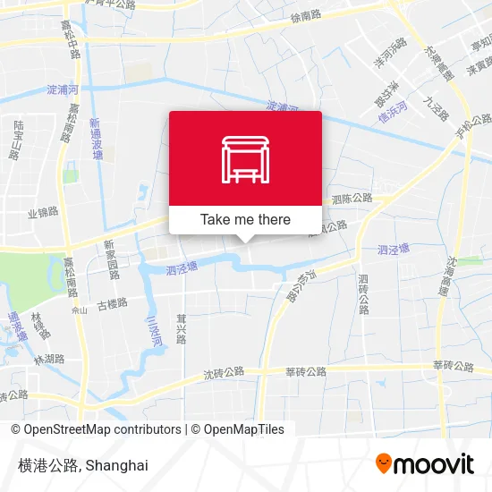 横港公路 map
