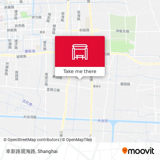 幸新路观海路 map