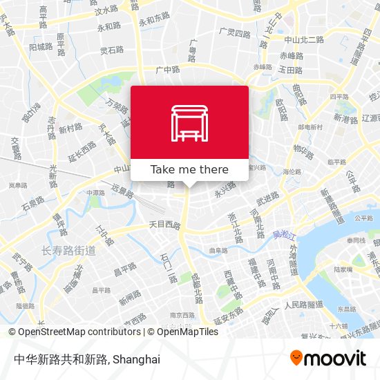 中华新路共和新路 map