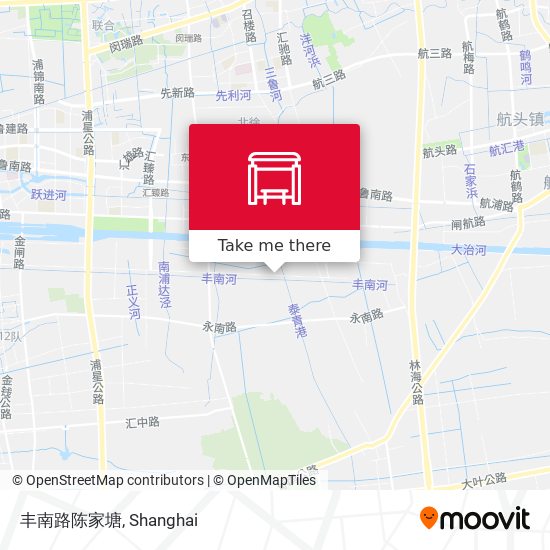 丰南路陈家塘 map