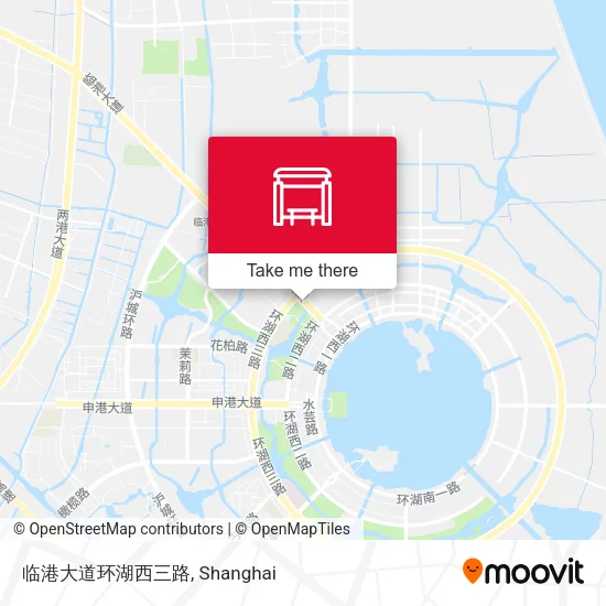 临港大道环湖西三路 map