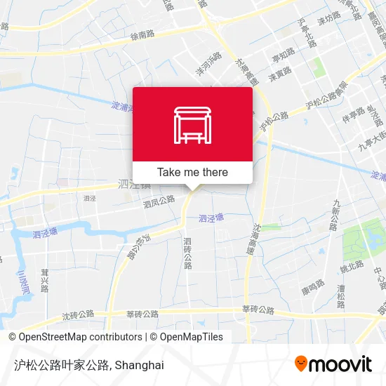 沪松公路叶家公路 map