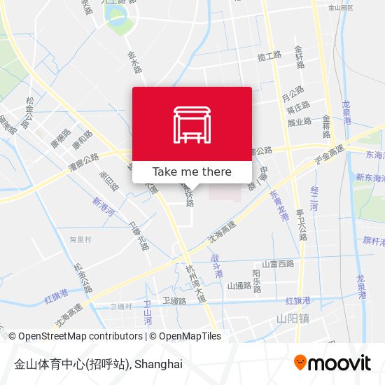 金山体育中心(招呼站) map