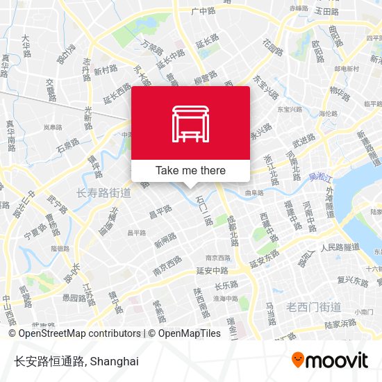 长安路恒通路 map