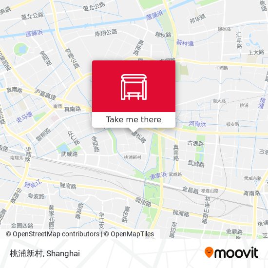 桃浦新村 map
