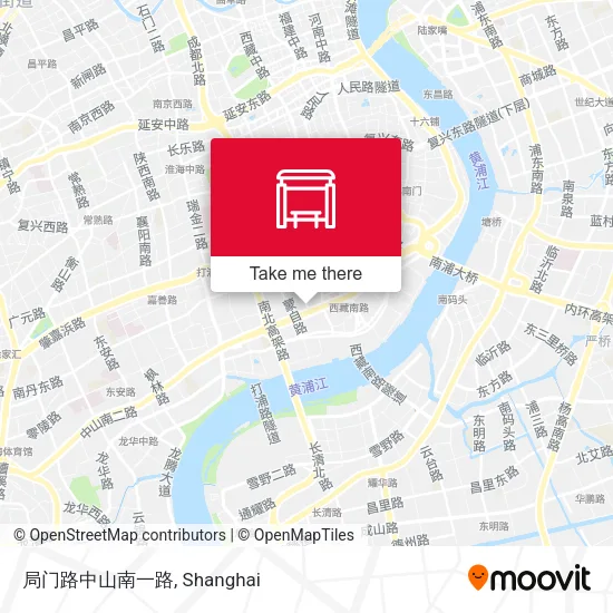 局门路中山南一路 map