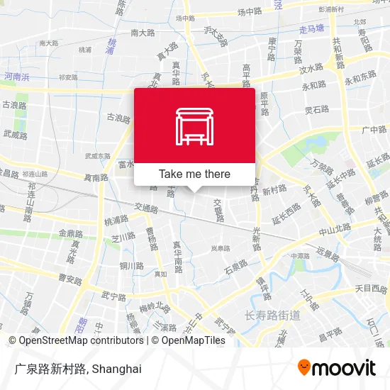 广泉路新村路 map