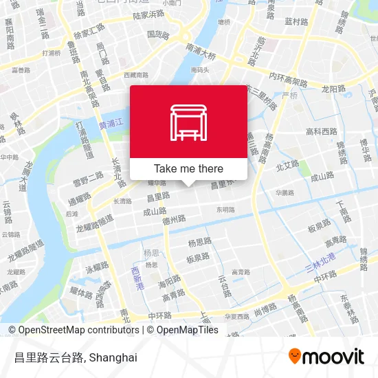 昌里路云台路 map