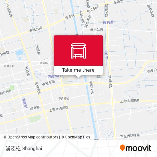 浦泾苑 map