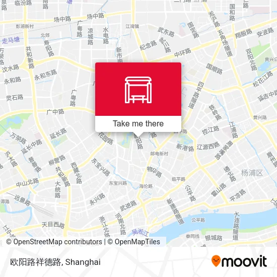 欧阳路祥德路 map