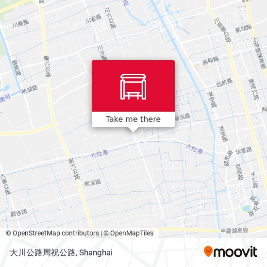 大川公路周祝公路 map