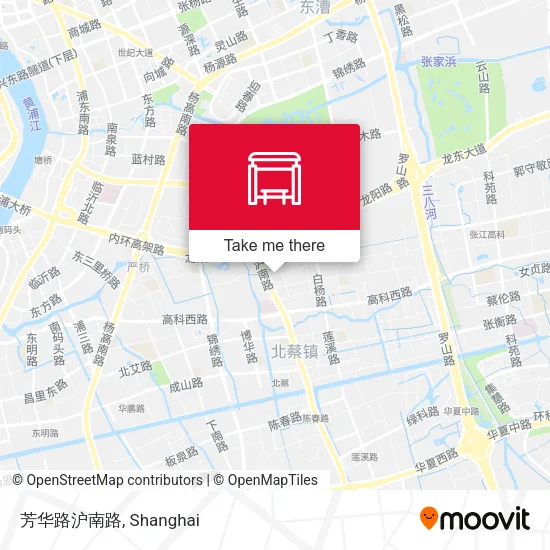 芳华路沪南路 map