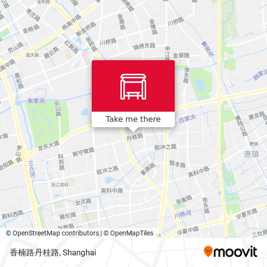 香楠路丹桂路 map