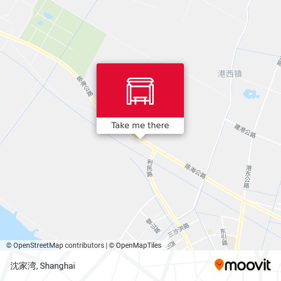 沈家湾 map