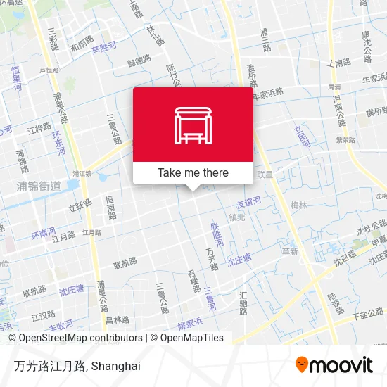 万芳路江月路 map