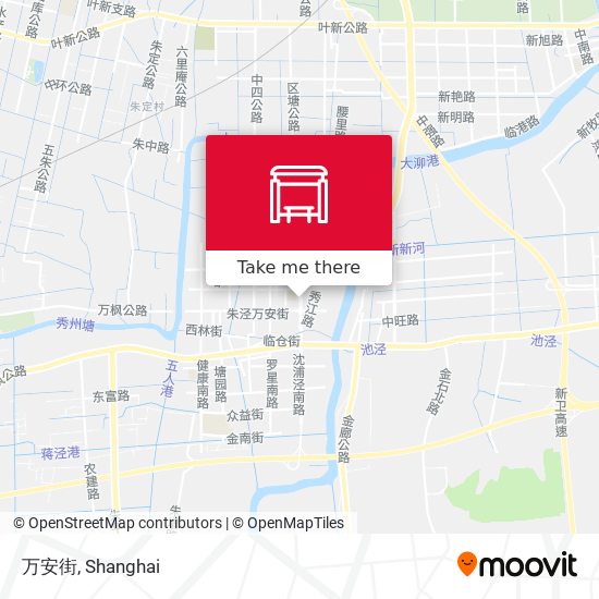 万安街 map