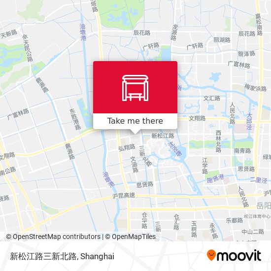 新松江路三新北路 map