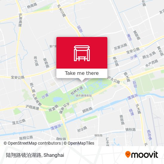 陆翔路镜泊湖路 map