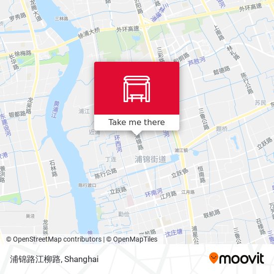 浦锦路江柳路 map