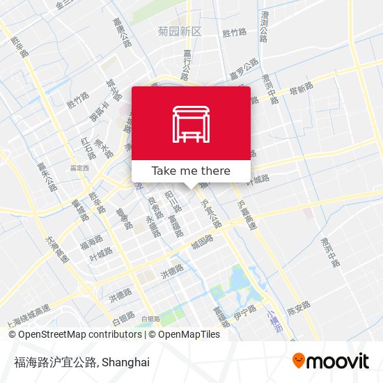 福海路沪宜公路 map