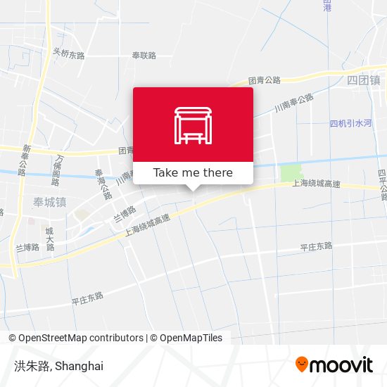洪朱路 map