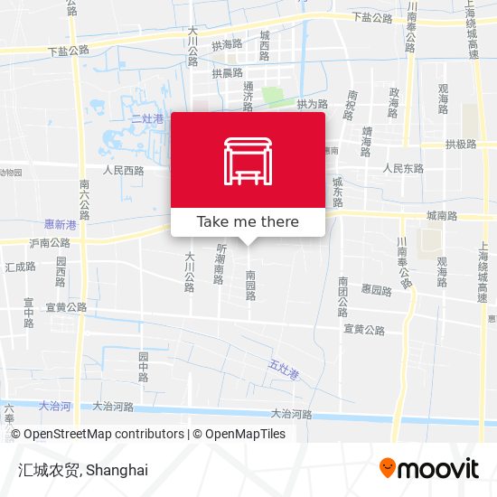 汇城农贸 map