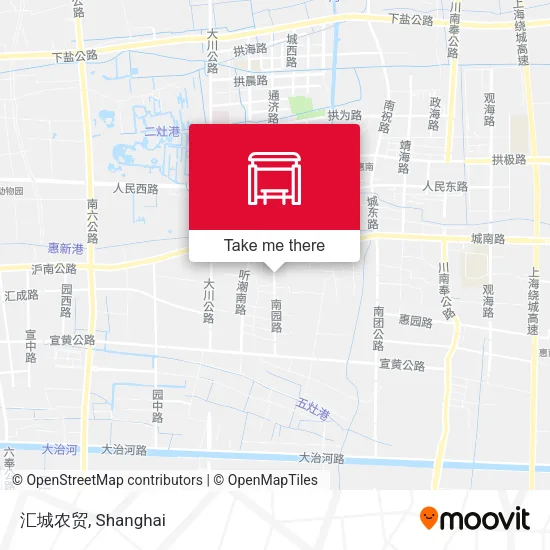 汇城农贸 map