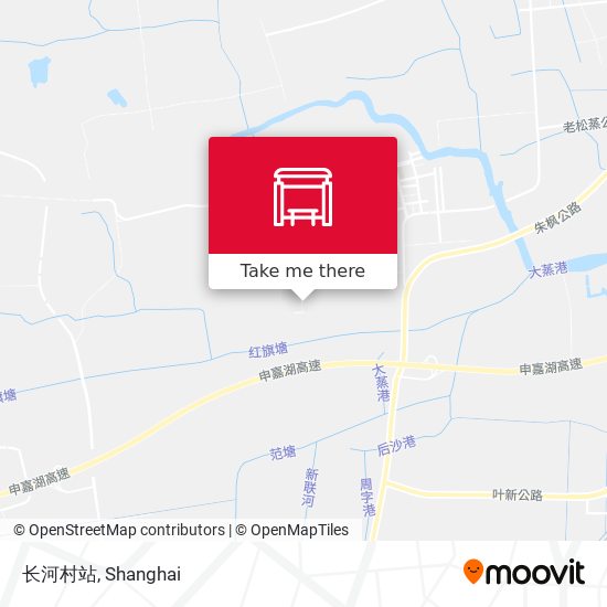 长河村站 map