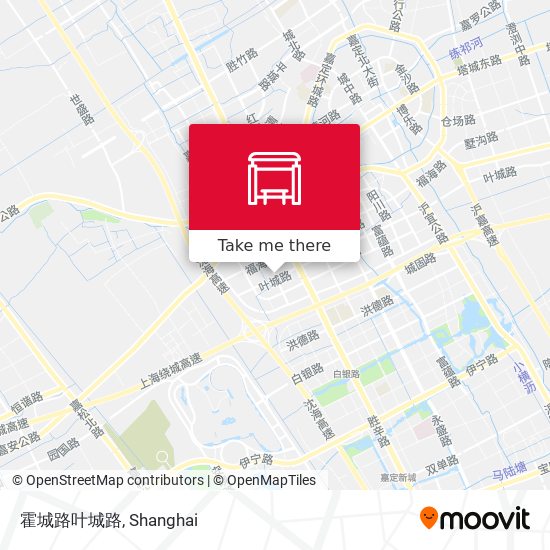 霍城路叶城路 map