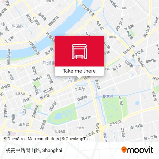 杨高中路崮山路 map