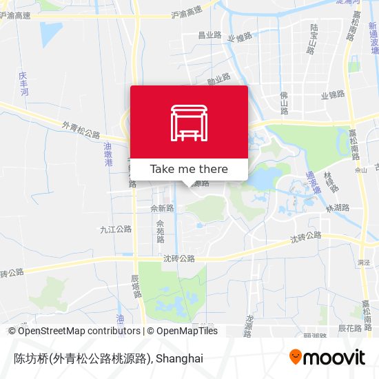 陈坊桥(外青松公路桃源路) map