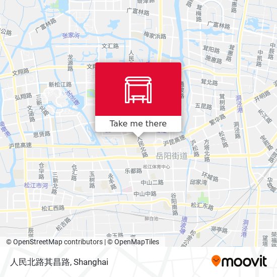 人民北路其昌路 map