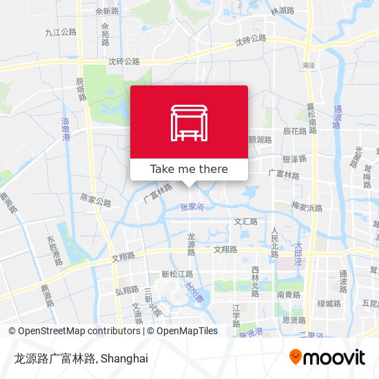 龙源路广富林路 map
