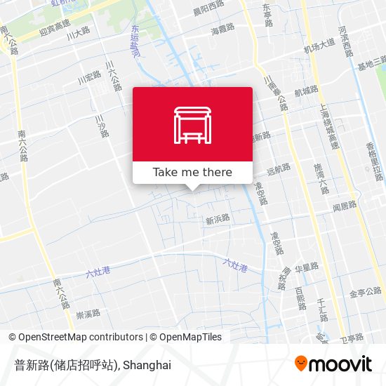 普新路(储店招呼站) map