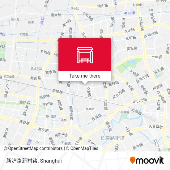 新沪路新村路 map